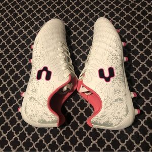 Charly Hotcross 2.0 Mens Sz 11.5 Pink White Cleats 1086433
